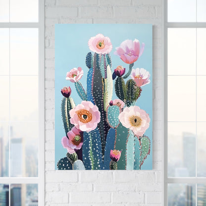 Cuadro decorativo canvas Cactus 004