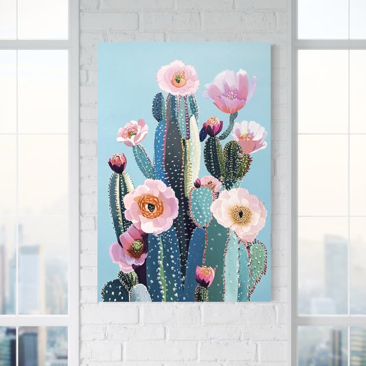 Cuadro decorativo canvas Cactus 004