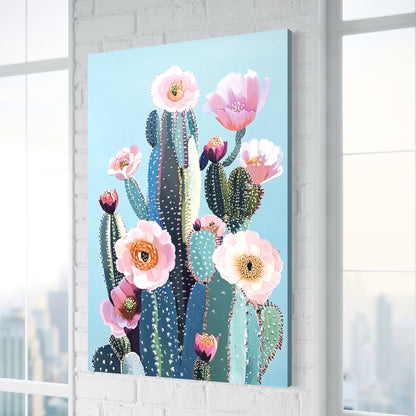 Cuadro decorativo canvas Cactus 004