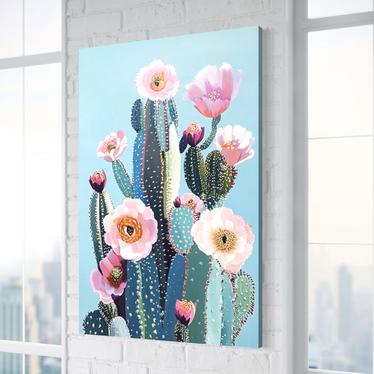 Cuadro decorativo canvas Cactus 004