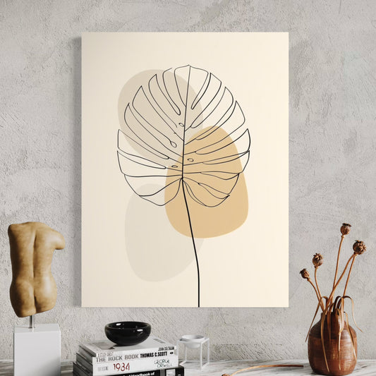 Cuadro decorativo canvas Arte minimalista 005