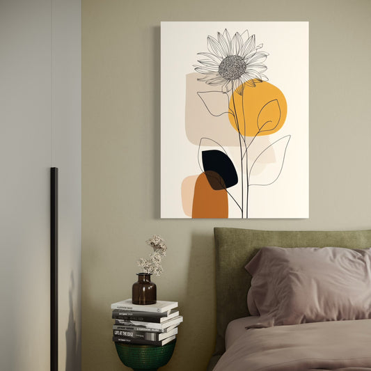 Cuadro decorativo canvas Arte minimalista 003