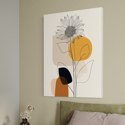 Cuadro decorativo canvas Arte minimalista 003