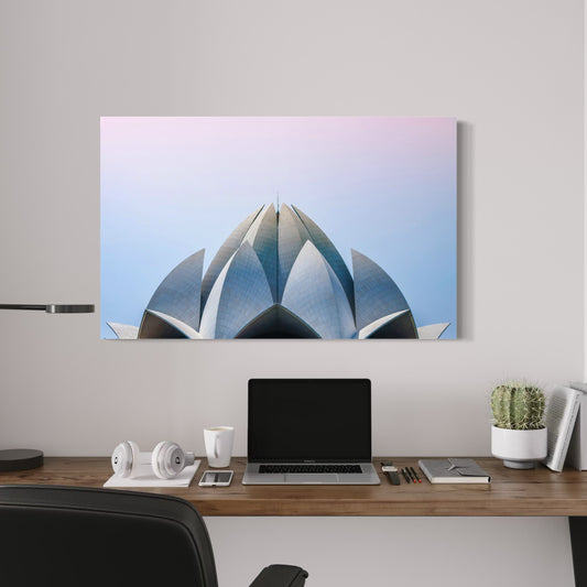 Cuadro decorativo canvas Templo del Loto