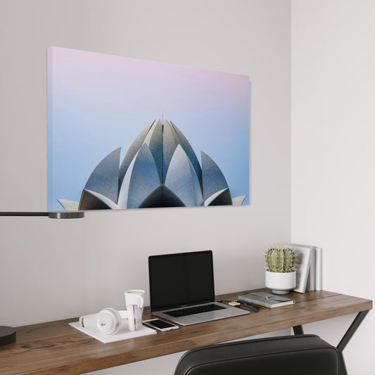 Cuadro decorativo canvas Templo del Loto