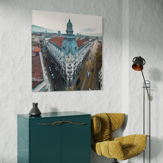 Cuadro decorativo canvas Edificio DZI