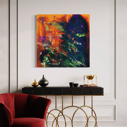 Cuadro decorativo canvas Arte abstracto 086