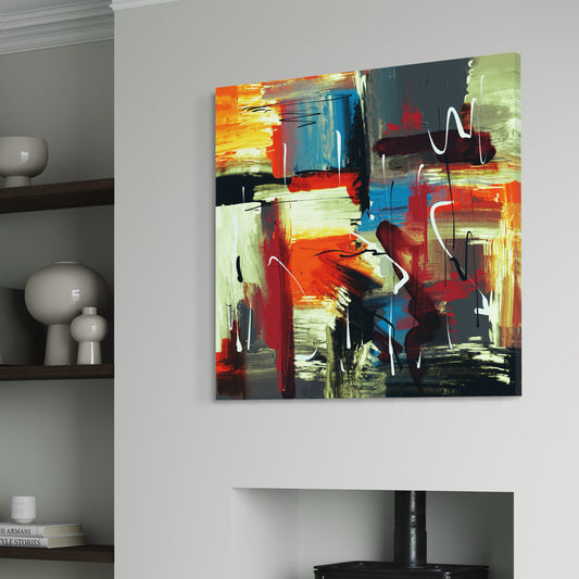 Cuadro decorativo canvas Arte abstracto 085