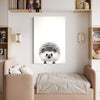 Cuadro decorativo canvas Erizo