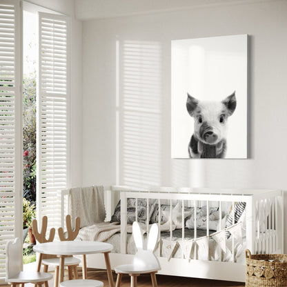 Cuadro decorativo canvas Puerquito