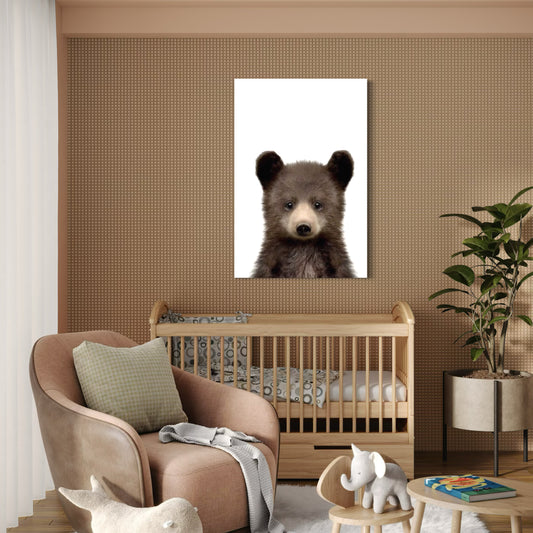 Cuadro decorativo canvas Oso 003