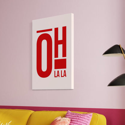 Cuadro decorativo canvas Lettering 009