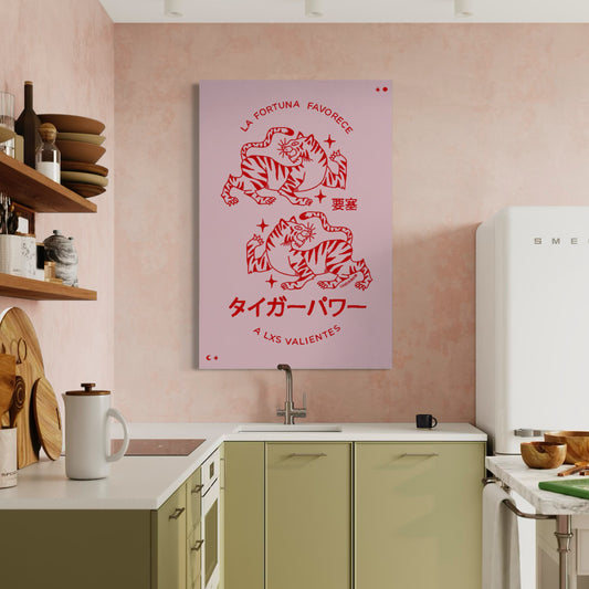 Cuadro decorativo canvas Arte Japonés 004
