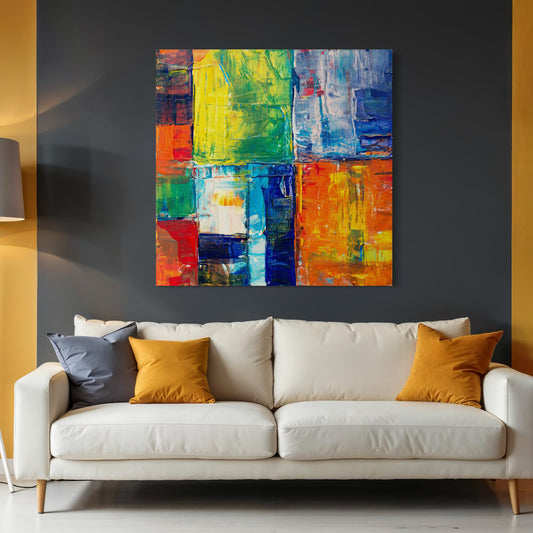 Cuadro decorativo canvas Arte abstracto 106