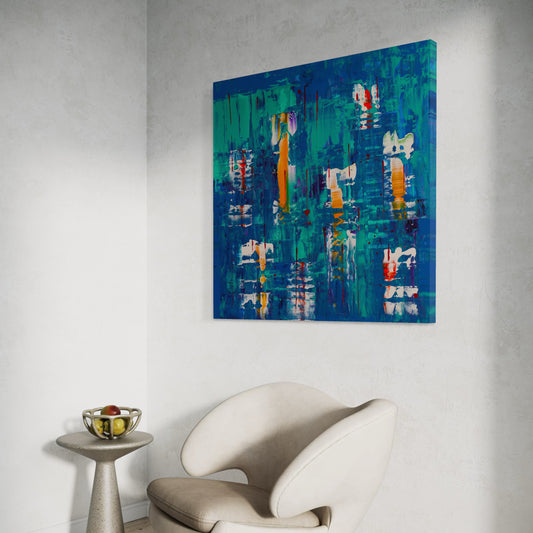 Cuadro decorativo canvas Arte abstracto 096