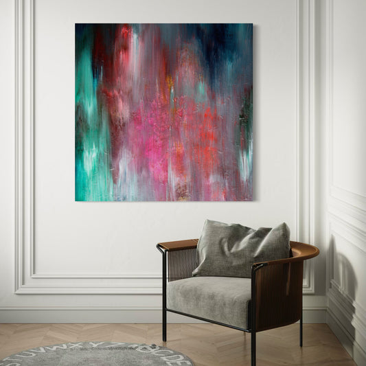Cuadro decorativo canvas Arte abstracto 093