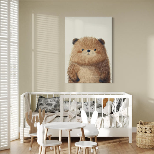 Cuadro decorativo canvas Oso 006