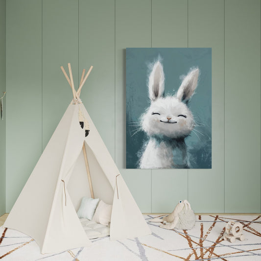 Cuadro decorativo canvas Conejo 005