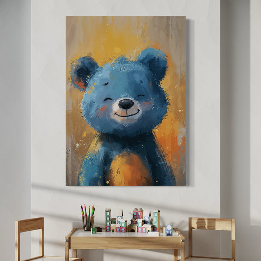 Cuadro decorativo canvas Oso 005