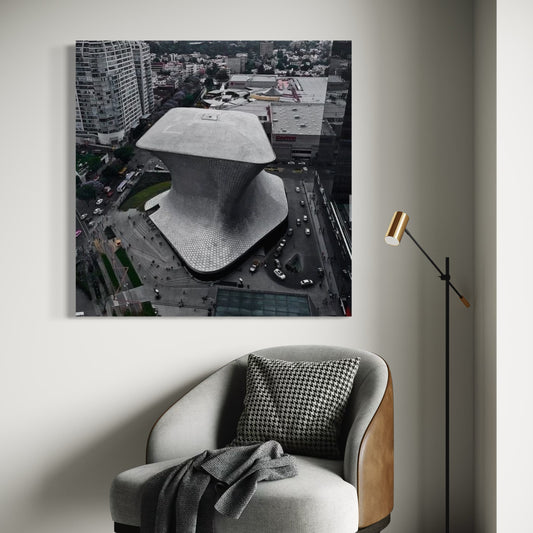 Cuadro decorativo canvas Museo Soumaya 001