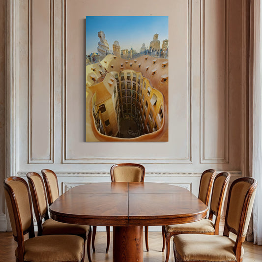 Cuadro decorativo canvas La pedrera