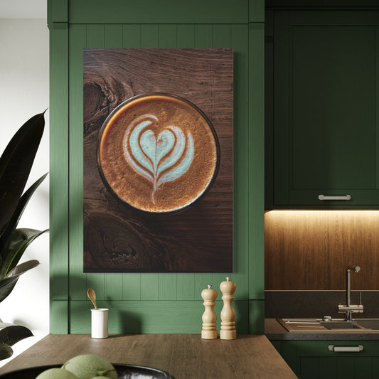 Cuadro decorativo canvas Arte Latte 001
