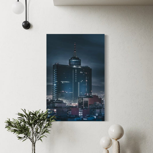 Cuadro decorativo canvas Torre Mayor