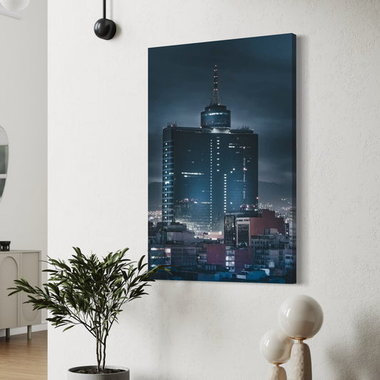 Cuadro decorativo canvas Torre Mayor