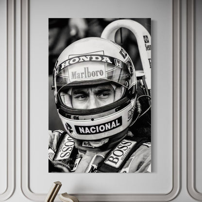 Cuadro decorativo canvas Ayrton Senna
