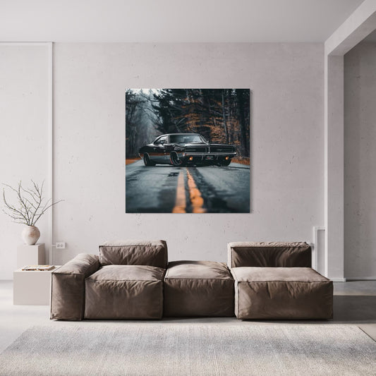 Cuadro decorativo canvas Dodge Charger 001