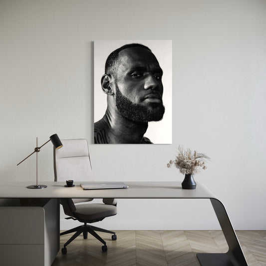 Cuadro decorativo canvas LeBron 004