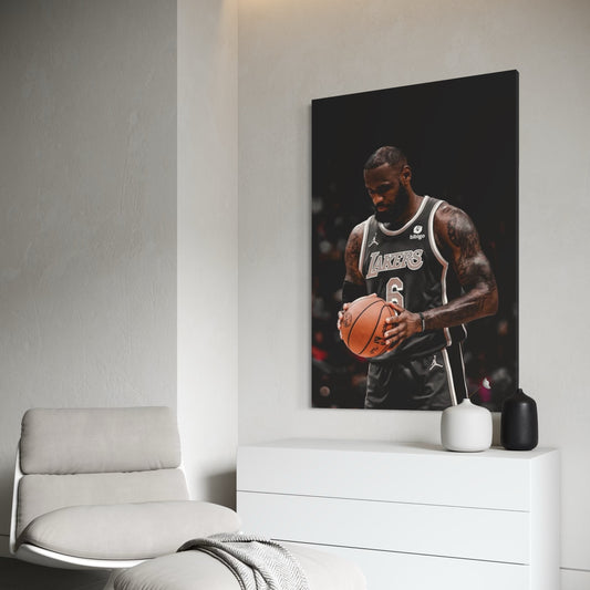 Cuadro decorativo canvas LeBron 005