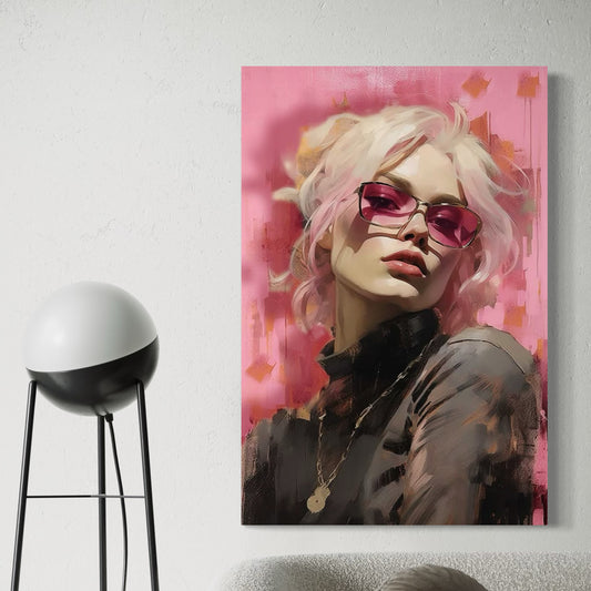 Cuadro decorativo canvas Mujer 061
