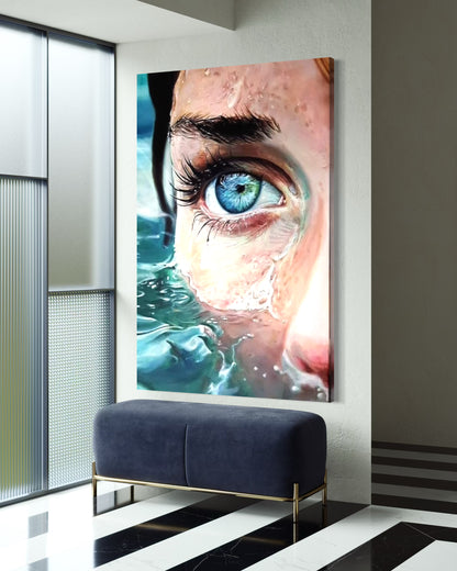 Cuadro decorativo canvas Mujer 059