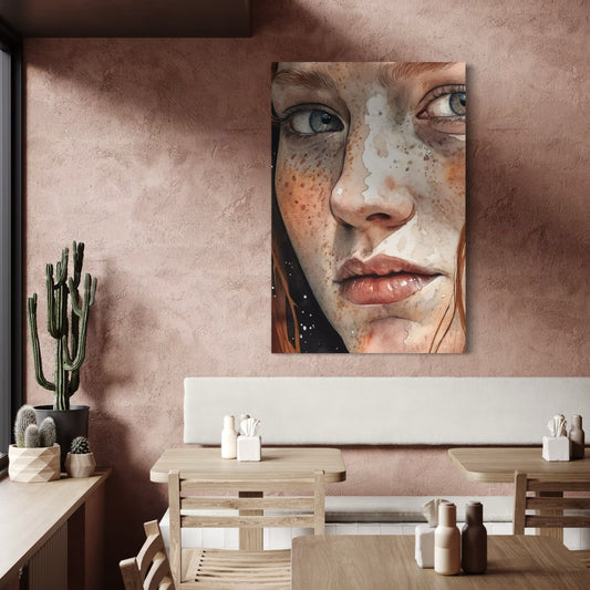 Cuadro decorativo canvas Mujer 058
