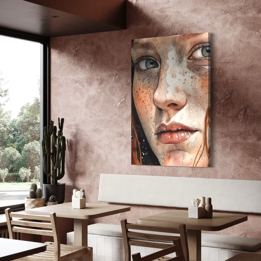 Cuadro decorativo canvas Mujer 058