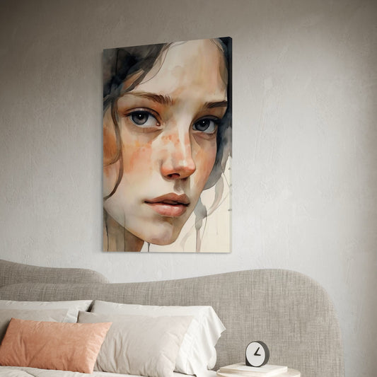 Cuadro decorativo canvas Mujer 057