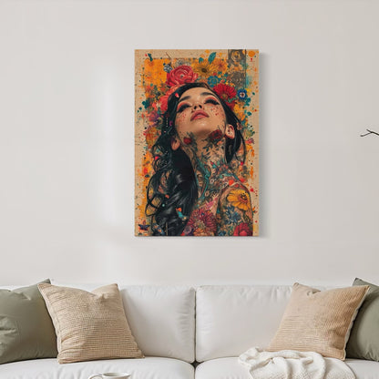 Cuadro decorativo canvas Arte Japonés 010