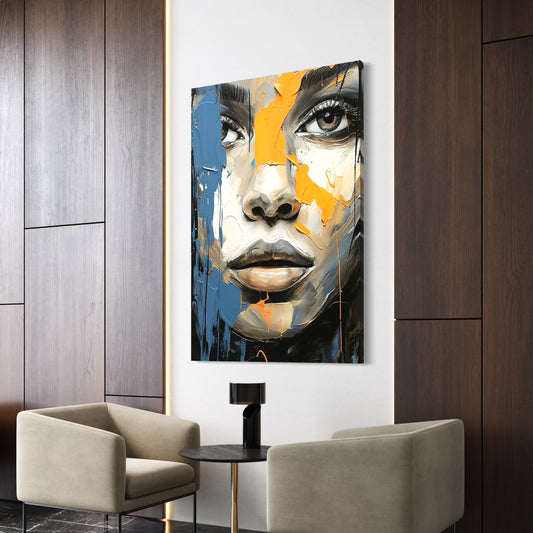 Cuadro decorativo canvas Mujer 055