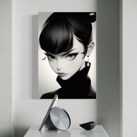 Cuadro decorativo canvas Mujer 054