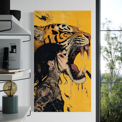 Cuadro decorativo canvas Arte Japonés 008