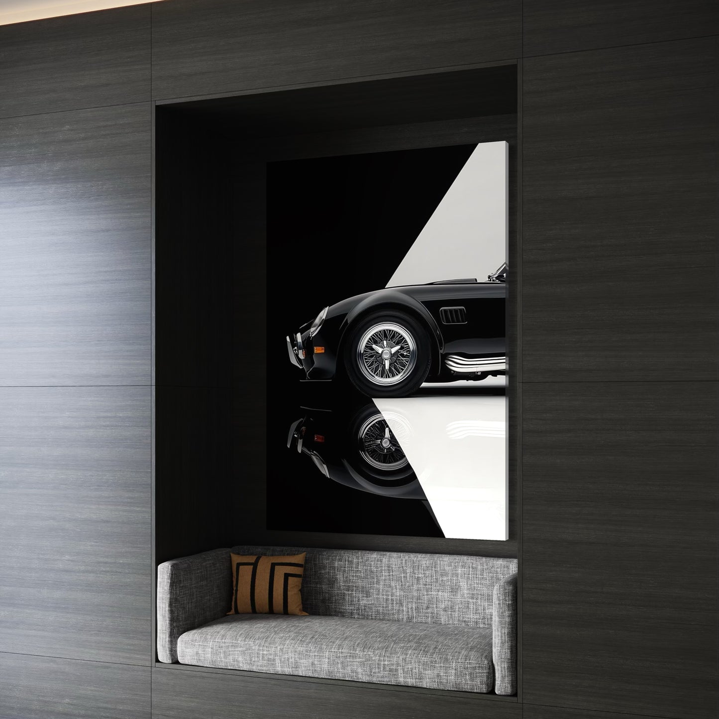 Cuadro decorativo canvas Shelby Cobra 001