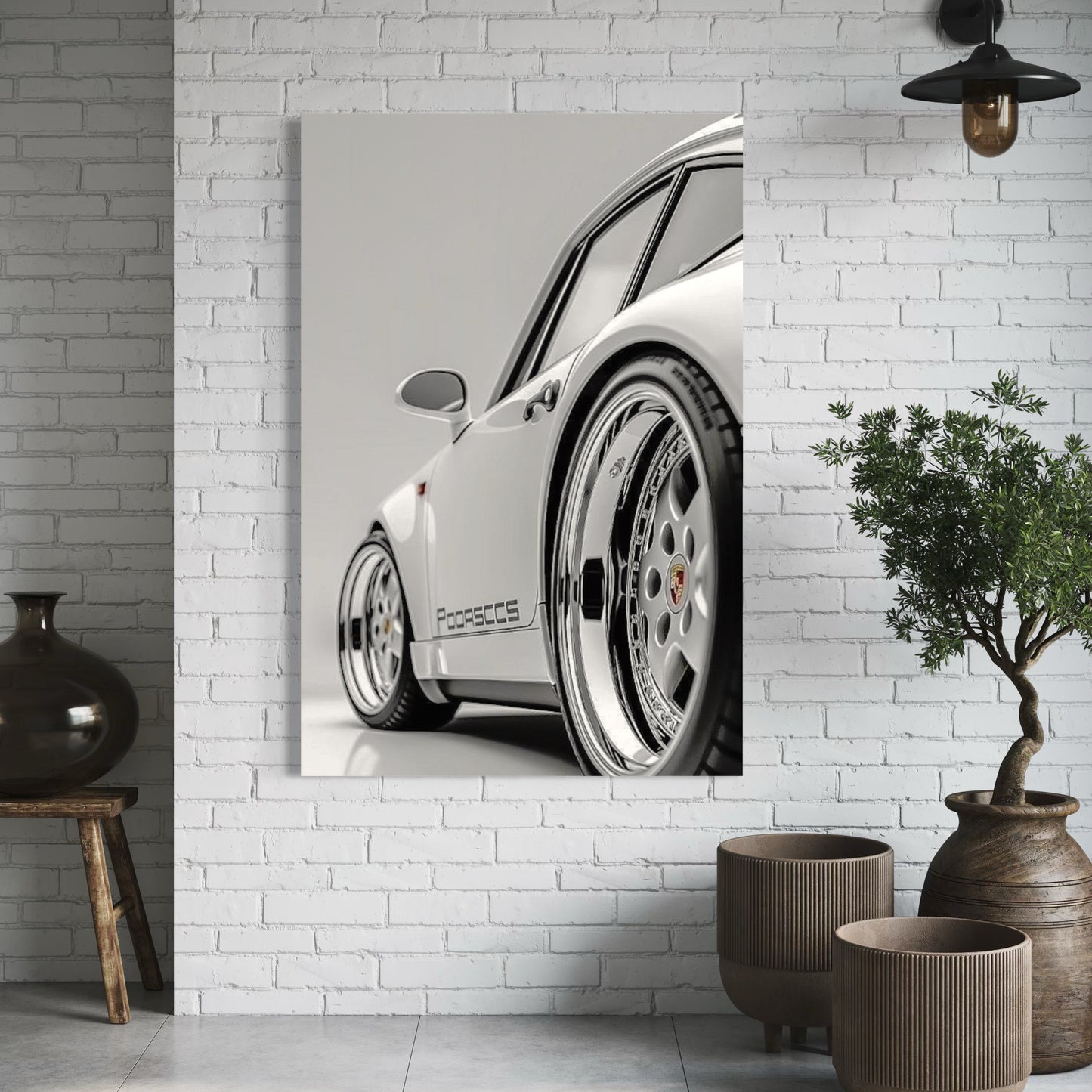 Cuadro decorativo canvas Porsche 004