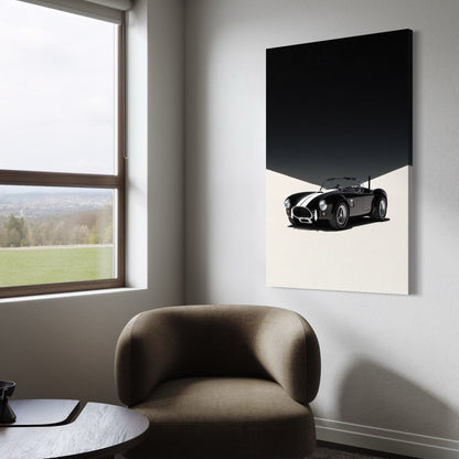 Cuadro decorativo canvas Shelby Cobra 002
