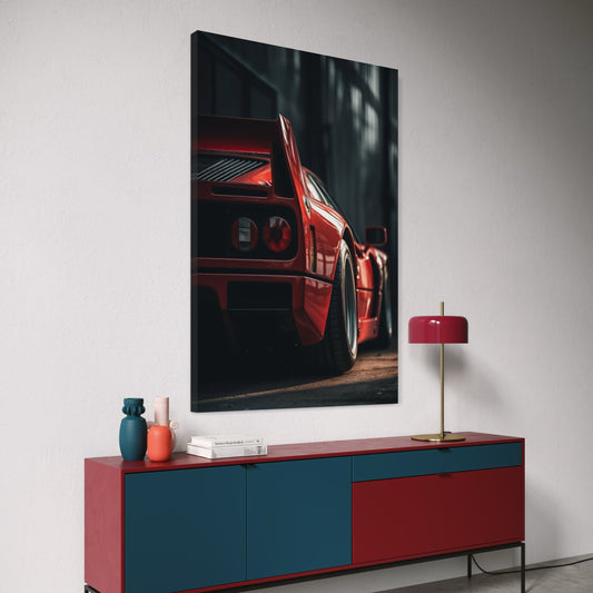 Cuadro decorativo canvas Ferrari 005