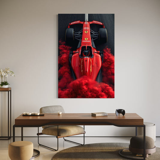 Cuadro decorativo canvas Ferrari 004
