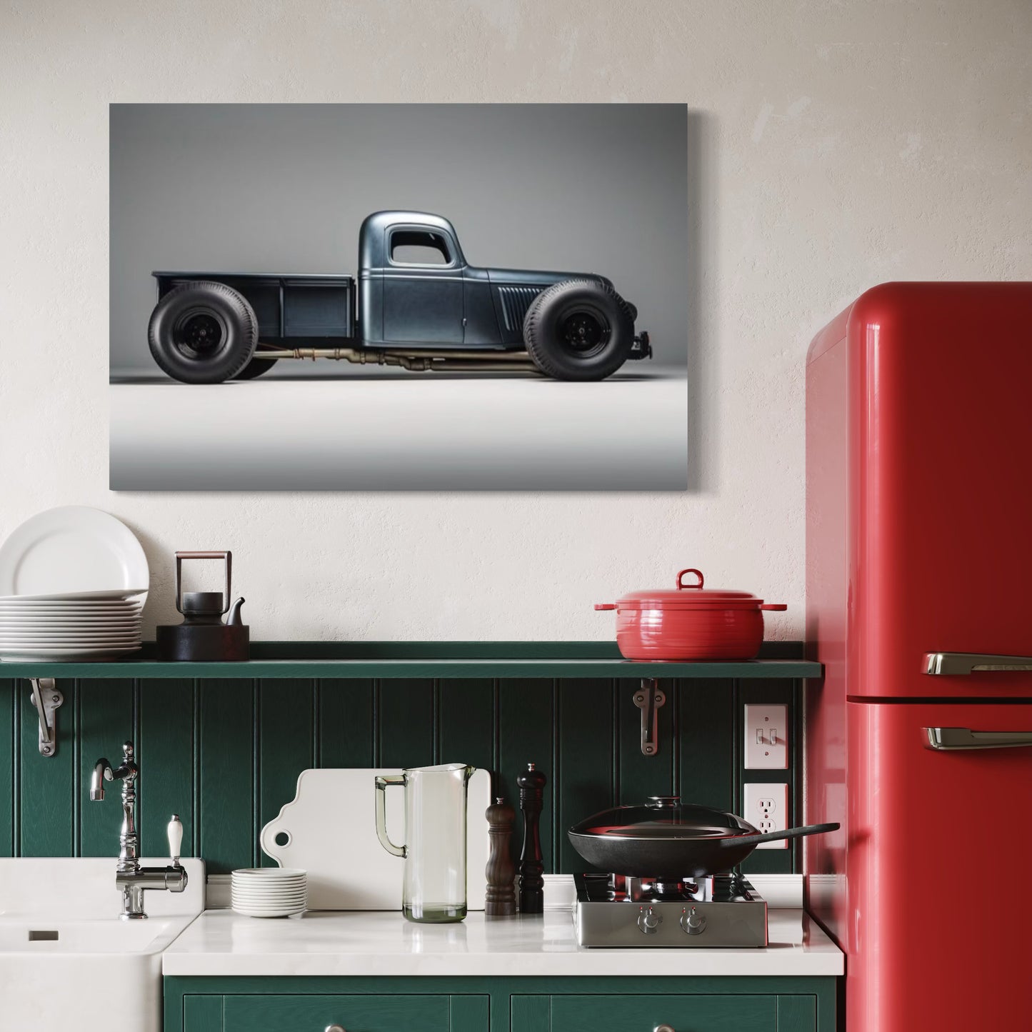 Cuadro decorativo canvas Hot Road 007