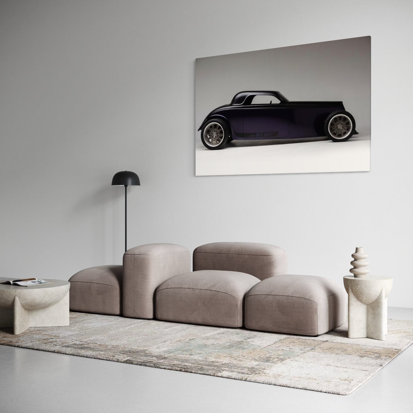 Cuadro decorativo canvas Hot Road 006