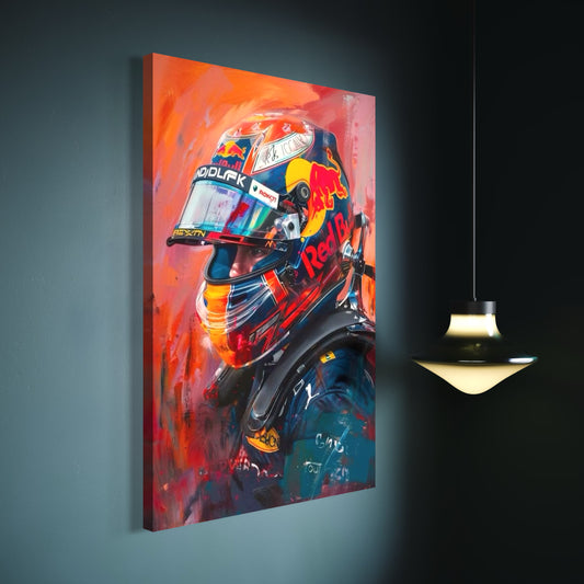 Cuadro decorativo canvas Checo Pérez