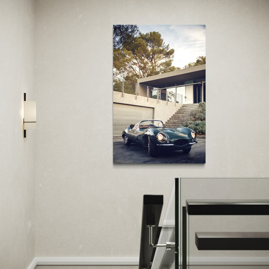 Cuadro decorativo canvas Jaguar XKSS